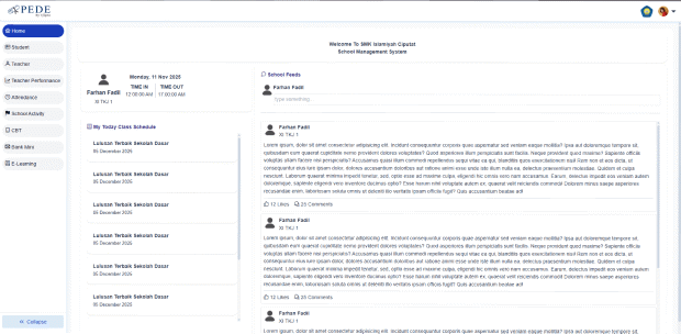 School Management Dashboard